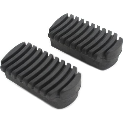 Footrests Rubber Front Footrest Rubber For F650GS 2000-2012 F700GS 2013-2017 F800GS 2008- 2017 Motorcycle Black