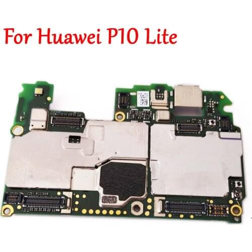 Full Work Original Unlock Motherboard For Huawei Honor P10 Lite P10Lite WAS-LX1 WAS-LX2 Mainboard Logic Circuit Electronic