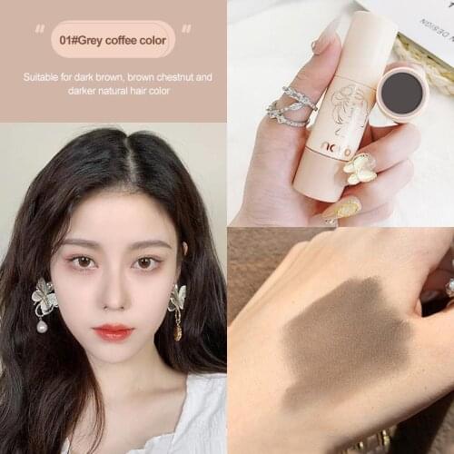 Natural Plant Hair Color Dye Pen Hair Stick Lasting Fast Temporary Hair Dye to Cover Portable Pen Hairline Coloring Tool TSLM1