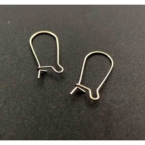 16-35MM Gold Filled Color Not Tarnished Wire Beading Earrings Hook DIY Earrings Supplies Findings 1705058