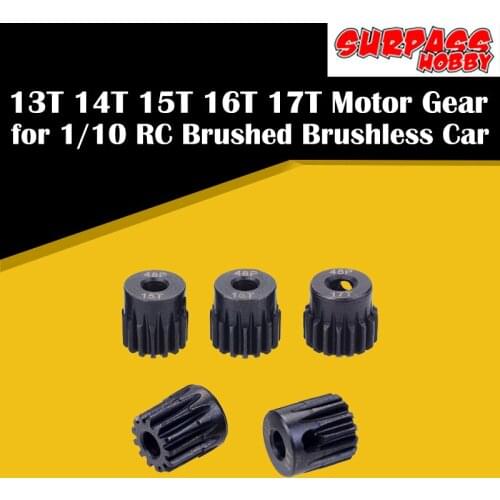 SURPASS HOBBY 13T 14T 15T 16T 17T 18T 19T 20T 21T 22T 23T 26T 27T 28T 29T 30T 31T 32T 33T 34T 35T Pinion Motor Gear Combo Set