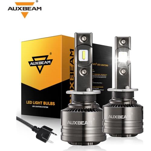 Auxbeam 70W 6500K Car LED Headlight Bulbs Auto Headlamp H1 H3 H4 H7 H11 H13 9004 9005 9006 9012 Waterproof LED Bulbs Series F-T1