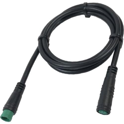 E-bike KT / Bafang Display Extension Cable Waterproof Male To Female 5 Pin 80CM Instrument Extension Cord 5-core Wire Extension