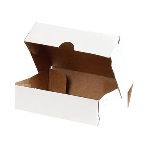 14x10x4cm E-Trade Cargo Box, white & Brown [Minimum order 25 PCS]
