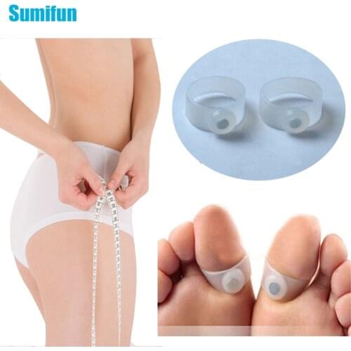 20Pcs Beauty Magnet Toe Ring Lose Weight Reduce Body Fat Burner Slim Keep Fit Silicon Foot Massager Foot Care D0984