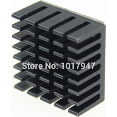 50 Pieces lot Aluminum 20x20x10mm IC Chip LED Cooling Cooler Heatsink Heat Sink