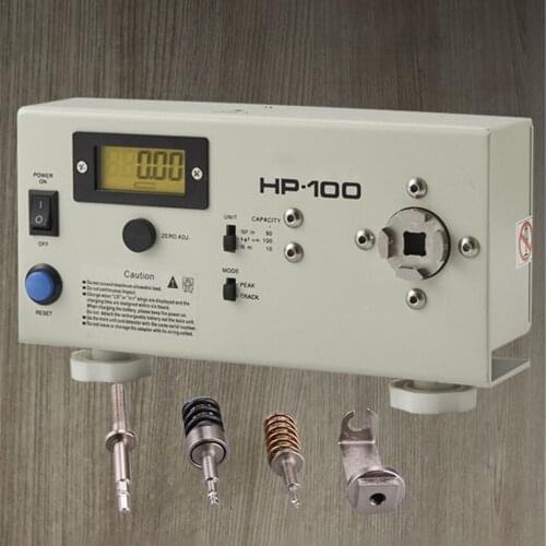 HP-10/20/50/100 Electric Screwdriver Torque Tester Digital Torque Meter Screw Driver Wrench Measure Tester Torque Calibrator