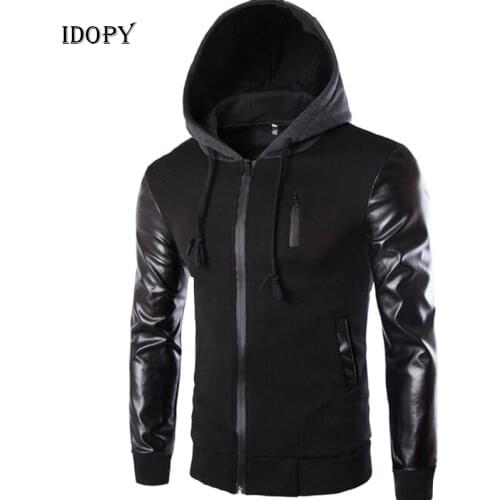 Мужские толстовки с воротником Idopy China At AliExpress