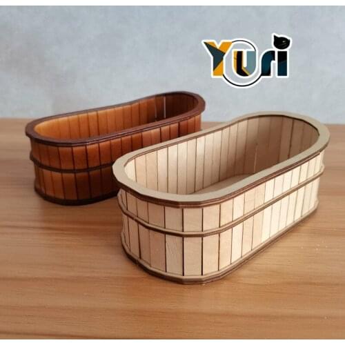 MO Dao Zu Shi Wei Wuxian Lan Wangji Scene Model DIY Fit Figure Doll Toy Double Bathtub Unpainted Material Package Cosplay C