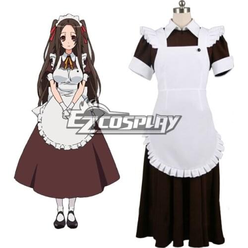 Okami-San To Shichinin No Nakamatachi Otsu Tsurugaya Cosplay Costume E001