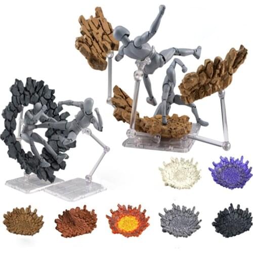 Creative Crack Explosion Effect Impact for Kamen Rider Figma SHF Action Figure Model Detachable Accessories