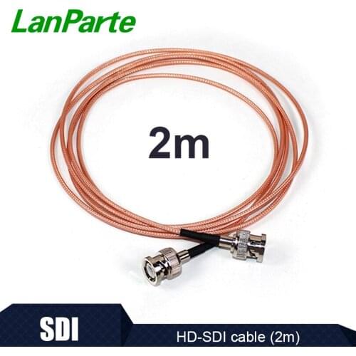 Lanparte 2m HD SDI Cable with Standard BNC to BNC Connector