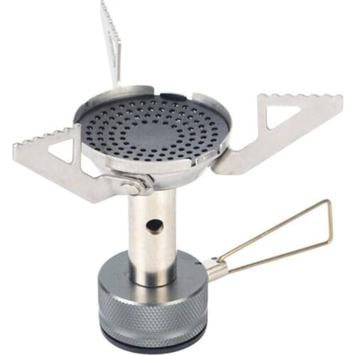 Portable Folding Mini Outdoor Camping Picnic Stove Gas Stove Survival Furnace Cooking Gas Stove Foldable Burners d