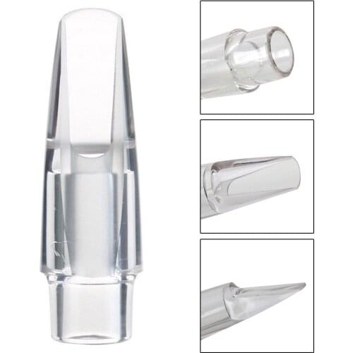Transparent Mouthpiece Suitable For Mid-treble Saxophone High Quality Durable Instrument Wind & Woodwind Parts Accessories