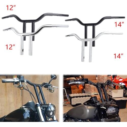 Motorcycle Stainless Steel Handlebar For 1996-2020 Harley Davidson Dyna, Softail And Sportster Model Handle Bar