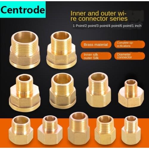 Reducing joint 1 inch to 1/2IN 3/4IN Copper inner and outer wires directly 1/8IN to 1/4IN to 3/8IN