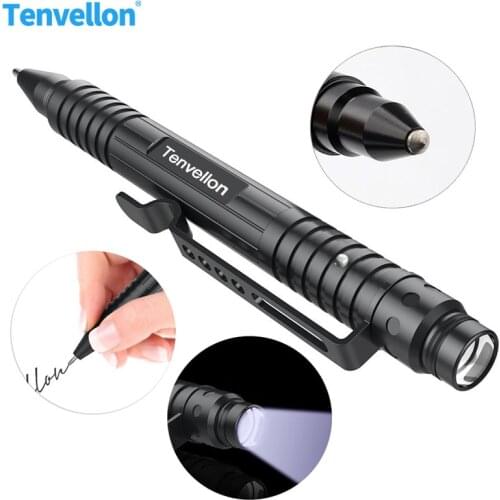 Tactical Pen self defence Flashlight Writing Safety Security Protection Personal Defense EDC Defensa Personal Pen Tenvellon