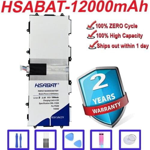 Top 100% New 10000mAh for Samsung Galaxy Tab 3 10.1 P5200 P5210 GT-P5200 GT-P5210 T4500E Battery