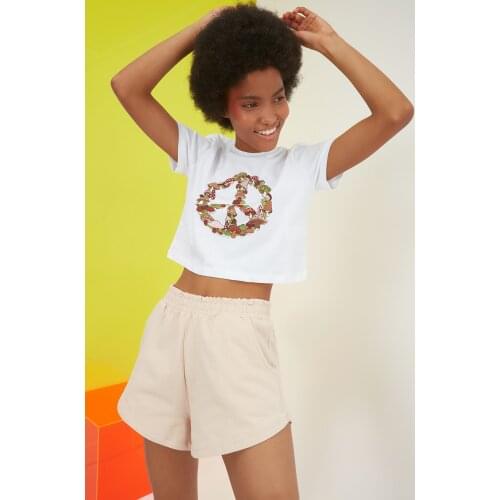 Trendyol Knitting Shorts & Bermuda TWOSS21SR0086