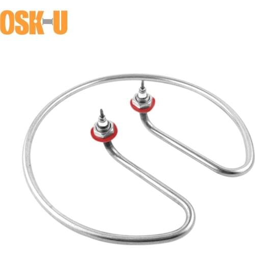 Stainless Steel Tubular Heating Pipe M16 Thread Heater Element 220V 2KW/2.5KW/3KW Heating Element for Electric Heating Bucket