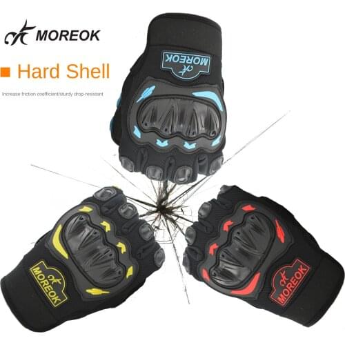 Mountain Motorcycle Riding CYCLE GLOVES Full Finger Drop-Resistant Protective Shell of Turtle Knight CYCLING Glove guantes moto