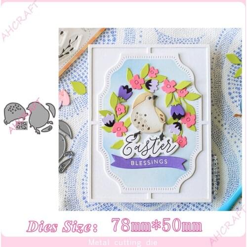 Spring bird magpie Metal Cutting Dies for diy Scrapbooking Photo Album Decorative Embossing PaperCard Crafts Die 2020