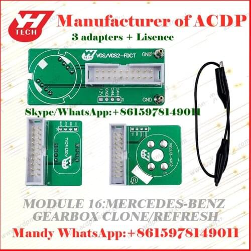 Yanhua ACDP Module 16 Benz transmission gearbox clone/virgin