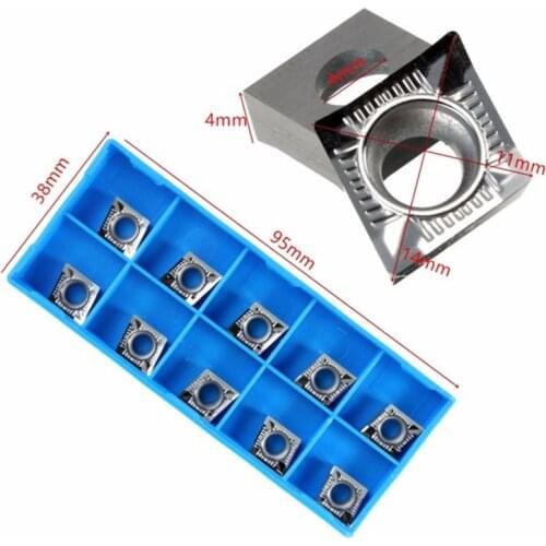 10PCS CCGT09T304 AK H01 CCGT 09T304 Aluminum cutter blade Insert Cutting Tool turning tool CNC Tools Alloy wood lathe tools
