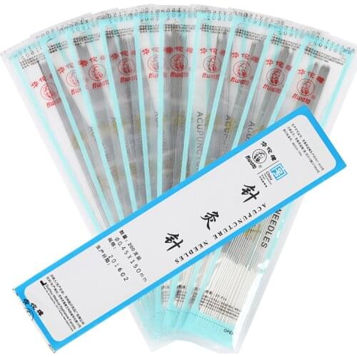 20Pcs Treatment New Sterile Acupuncture Disposable Long Needles Medical Pin Large sizes Awn needle tools