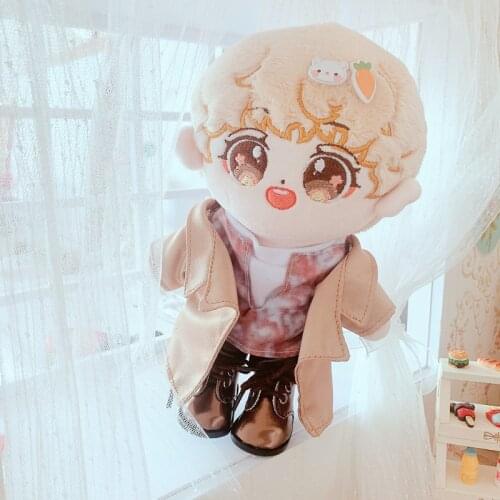 20cm PP cotton Replaceable clothes Doll wind coat T-shirt shirt pants Sean Xiao Clothes Childrens Christmas toys gifts