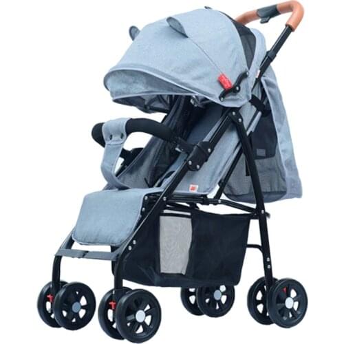 2020 Baby stroller super light foldable baby stroller can sit on the easy lying baby umbrella car BB trolley on the plane