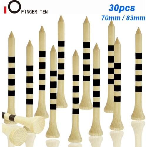 30 Pcs Professional Bamboo Golf Tees 2-3/4'' 3-1/4" Available Biodegradable More Durable Stable Wood Tee Dropshipping