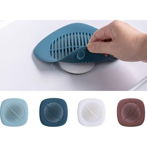 4Colors Bath Shower Cover Sewer Drain Gadgets Hair Catcher Anti Clogging for Household Cleaning Tools