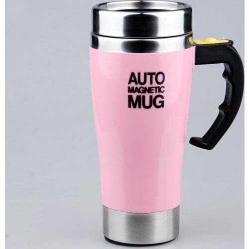 450ml Automatic Self Stirring Mug Coffee Milk Mixing Mug Stainless Steel Thermal Cup Lazy Insulated Smart Cup