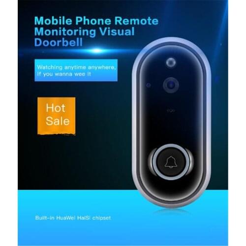 720P Wireless Intercom IP WIFI Doorbell Motion Detection Video Door Phone