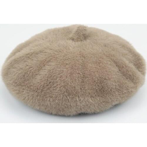Middle-aged Female Berets Hat Winter Mothers Grandmothers Thin Soft Comfortable Cap Autumn Women Elegant Casual Hats H7161