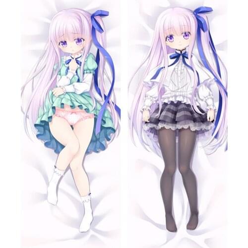 Coscase Tenshi no 3P! Japanese Anime Momijidani Nozomi Ogi Koume Dakimakura Body Decorative Pillowcases Huging Pillow Cover Case