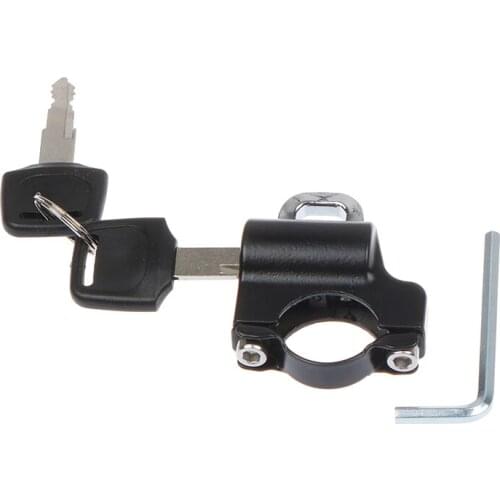 Electric Handlebar Helmet Lock Universal Motorcycle Helmet Lock Anti-theft l Box Lock