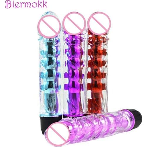 Jelly Dildo Realistic Vibrator Penis Butt Plug Anal Vagina Vibrators Erotic Sex Toys for Adults Women Men Intimate Goods Shop