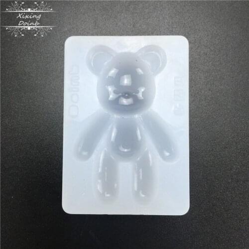 Bear shaped silicone soft candy mold cake decoration tools hand craft resin mold decoration tools