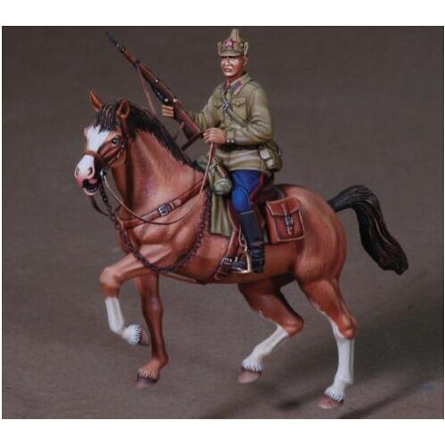 1/35 Resin Model Building Kit Figure cavalry