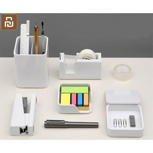 Youpin KACO LEMO Desktop storage box storage box Note box product box 3 in 1 assembly free simple design Work for the office fam