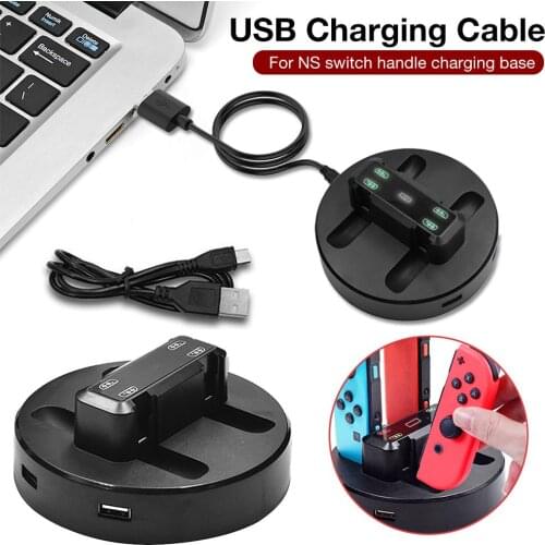 2020 New High-Quality Charging Stand 4 In 1 Charger With USB Cable Charging Dock For NS Switch