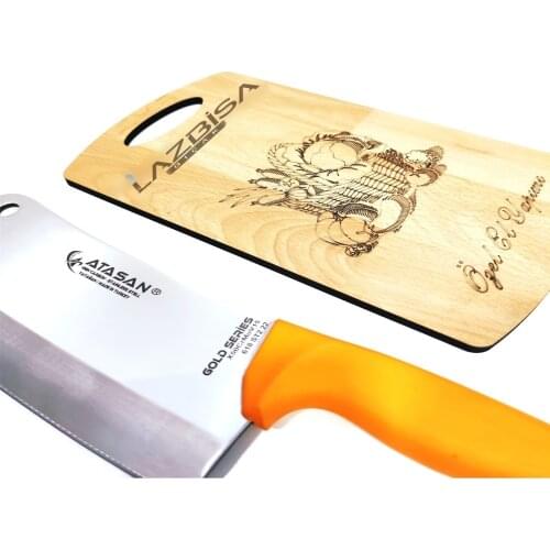 Knife Chef Knife Atasan Gold Row Armor Kitchen Knife Set Bone Crushing