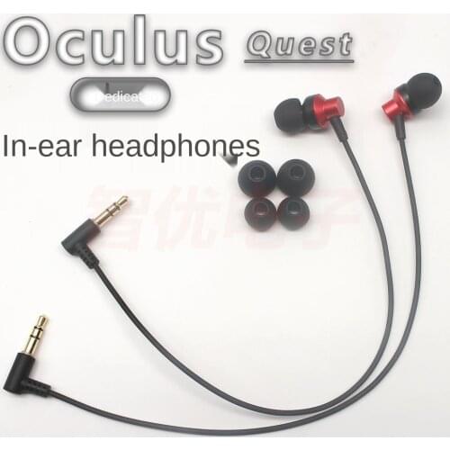 Suitable for Oculus Quest VR Glasses Accessories Wired Earbuds Earphone