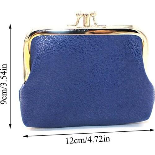 Women cion bag Portable Coin Wallet Leather Purse Small Wallet Change Purses Mini Zipper Money Bags Childrens Pocket Wallets