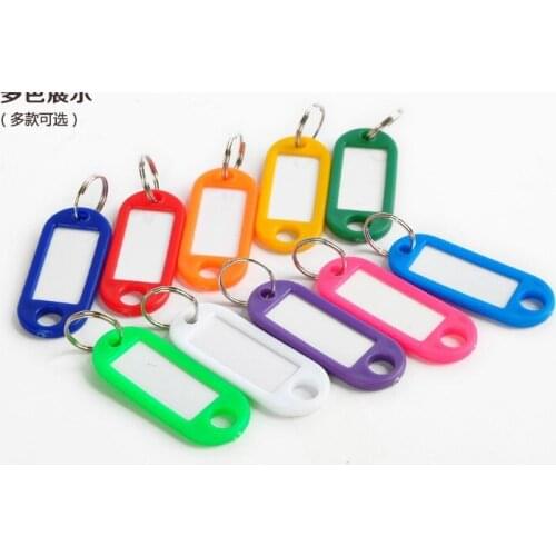 Manufacturers supply colored plastic key cards, key chains, tag cards, luggage tags, key accessories
