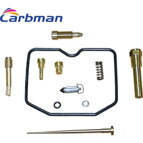Carbman Carburetor Repair Kit For Kawasaki Prairie 360 KVF360 2003-2009 Motorcycle Accessories Replacement Parts