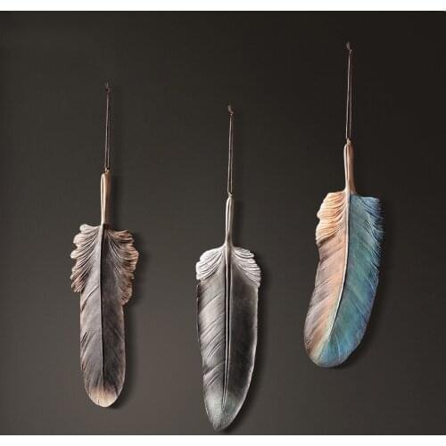 Nordic Feather Dream Catcher Wall Decoration Pendant Creative Wall Wall Living Room Wall Decoration Home Decoration