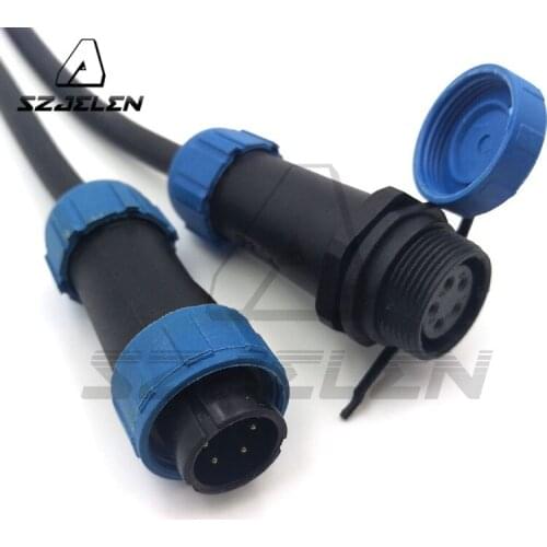 SP17 , 5pin Wire Connector, IP68, Automotive Circular Waterproof Connectors Plug & Socket